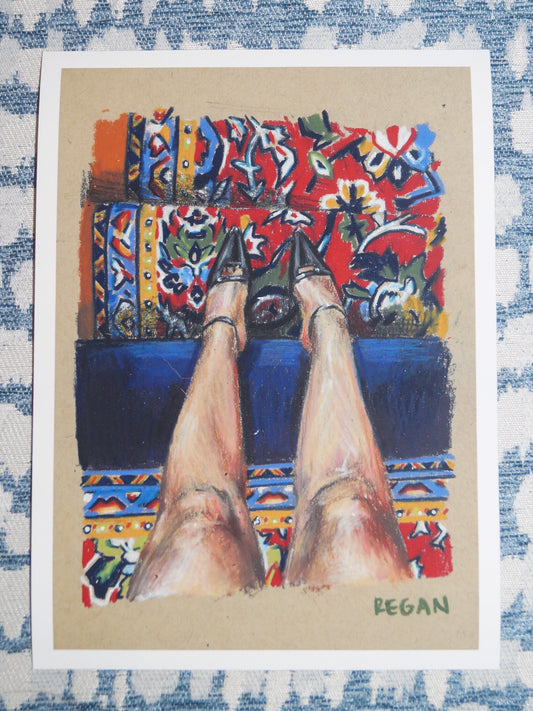 Print - Staircase Heels