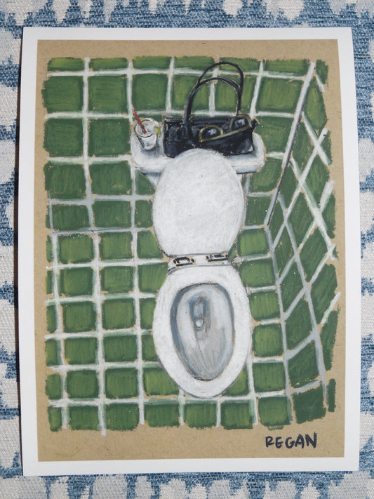 Print - Restaurant Bathroom