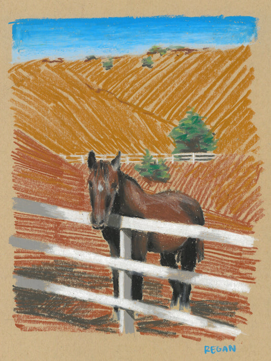 Print - Mountain Horse