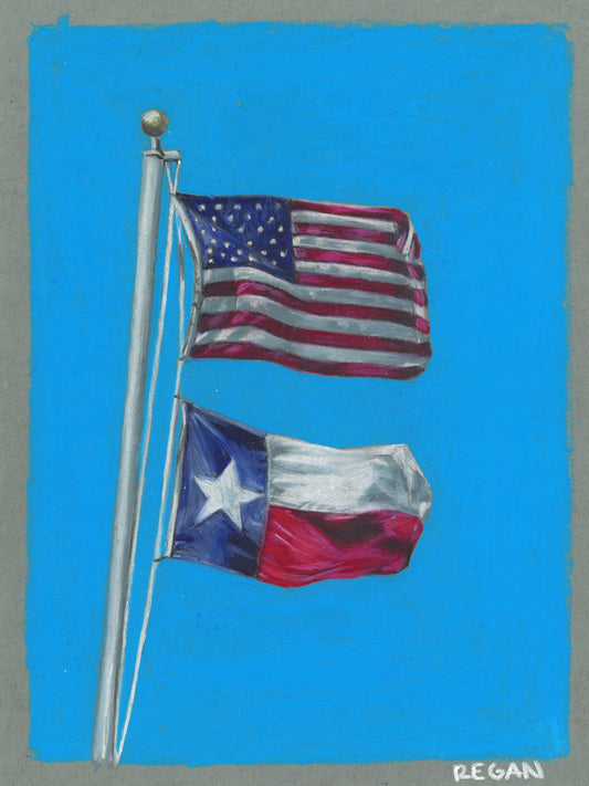 Print - Flags for Flood Relief